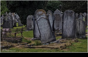 am Friedhof IRLAND
