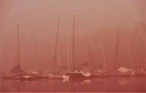 Boote im Nebel 2